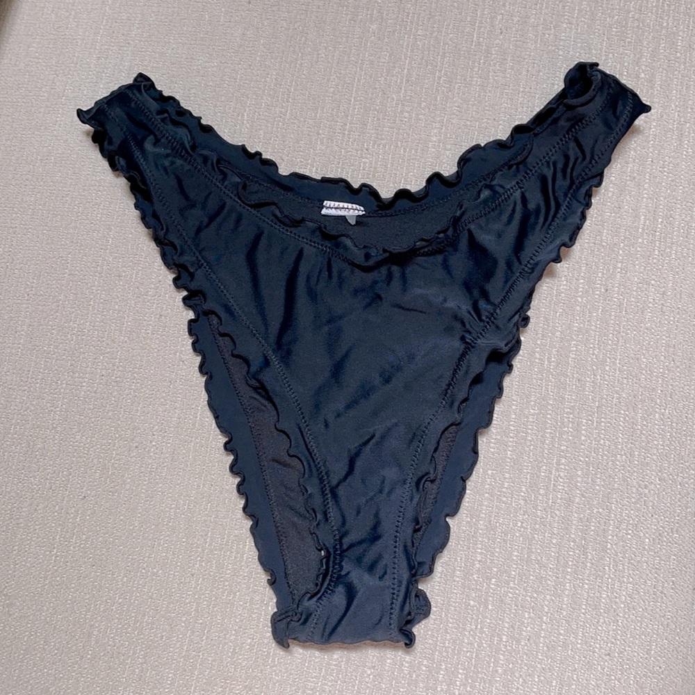 Black bikini bottoms